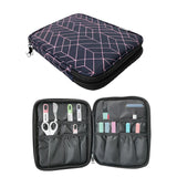 Double Layer Travel Mini Cable Bag Gadget Organizer Portable