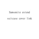 Thicken Transparent Luggage Cover for Samsonite Clear Suitcase